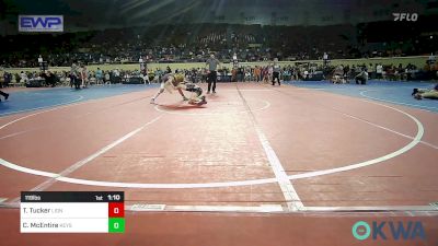 119 lbs Round Of 16 - Talan Tucker, Lions Wrestling Academy vs Conner McEntire, Keystone Kids Wrestling Club