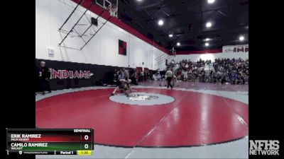 106 lbs Semifinal - Camilo Ramirez, Walnut vs Erik Ramirez, Palm Desert