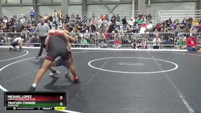 140 lbs Cons. Round 2 - Michael Lopez, Lion Elite Wrestling Club vs Trayven Conger, Goodland