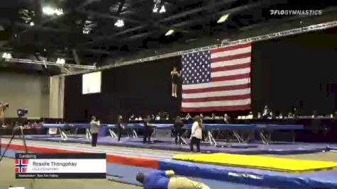 Rosalie Thongphay - Tumbling, USA Dynamites - 2021 USA Gymnastics Championships