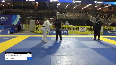 HUMBERTO CARRILHO SANTO vs MICHAEL ZENGA 2023 Pan Jiu Jitsu IBJJF Championship