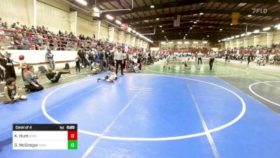 40 lbs Consi Of 4 - Koal Hunt, SheepCamp WC vs Gage McGregor, High Elevation WC