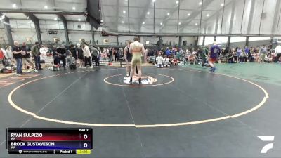 190 lbs Cons. Round 5 - Ryan Sulpizio, WA vs Brock Gustaveson, WA