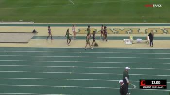 Women's 100m, Heat 1