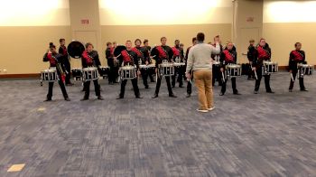 In The Lot: Fishers Drums @ 2018 BOA Indy Super Finals