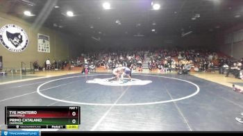 182 lbs 1st Place Match - Tye Monteiro, Bakersfield vs Primo Catalano, Chaminade