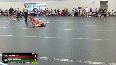 144 lbs Champ. Round 1 - Declan Heath, Crystal River vs Michael Breeding, BEWC