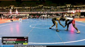 184 lbs Semis (4 Team) - Rotimi Animashaun, Camden County College vs Eric Washington, Marymount University