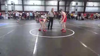 118 lbs Quarterfinal - Kieran Burke, Parkland vs Ellie Amsel, Marlboro