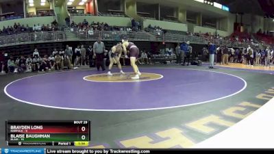 175 lbs Placement (16 Team) - Brayden Long, Norfolk vs Blaise Baughman, Blair