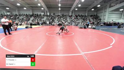 138 lbs Quarterfinal - Tyler Traves, VA vs Brady Hand, VA