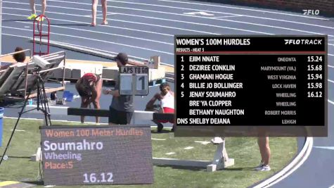 Women's 100m Hurdles, Finals 6