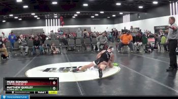 112 lbs Round 2 (8 Team) - Matthew Quigley, Olympia (NY) vs Murk Romano, Elite Ath Club WE