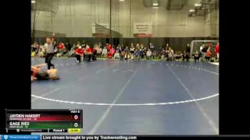 135 lbs Round 1 (6 Team) - Gage Ries, Iowa Blue vs Jayden Hakert, Nebraska Silver