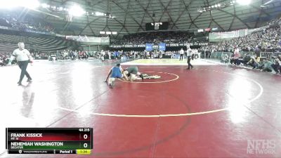 4A 215 lbs Semifinal - Frank Kissick, Mt. Si vs Nehemiah Washington, Decatur