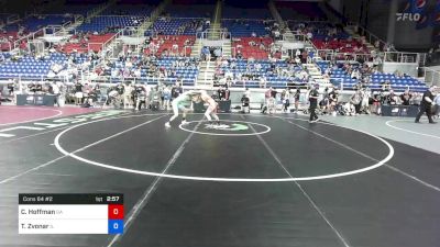 132 lbs Cons 64 #2 - Colson Hoffman, Georgia vs Tyson Zvonar, Illinois