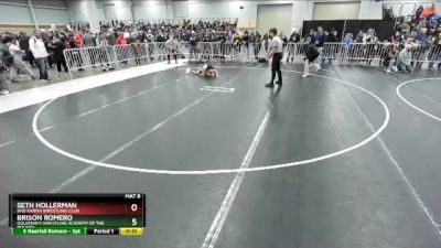 71 lbs Cons. Round 5 - Seth Hollerman, Bad Karma Wrestling Club vs Brison Romero, Goldman`s Wrestling Academy Of The Rockies