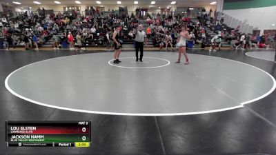 120 lbs Cons. Round 2 - Jackson Hamm, Blue Valley Southwest vs Lou Elsten, Lawrence Elite