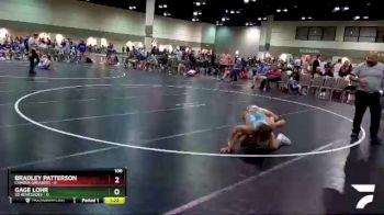 106 lbs Round 2 (6 Team) - Bradley Patterson, Camden Greasers vs Gage Lohr, SD Renegades