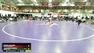 165 lbs 1st Place Match - Jonathan Kervin, Indiana Tech vs Justin McCunn, Grand View (Iowa)