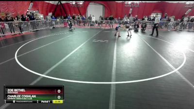 67 lbs Round 1 - Charlee Coghlan, Express Wrestling Club vs Zoe Bethel, Wisconsin