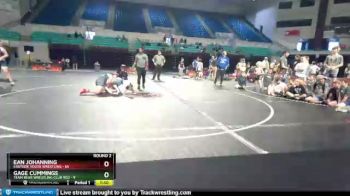 115 lbs Round 2 (3 Team) - Ean Johanning, Eastside Youth Wrestling vs Gage Cummings, Team Bear Wrestling Club Red