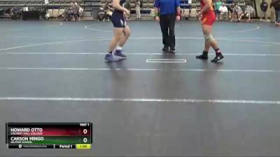 190 lbs Cons. Semi - Howard Otto, Calvert Hall College vs Carson Mingo, Gilman School