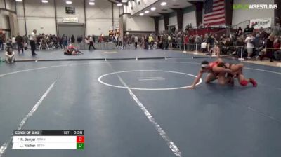 160 lbs Consi of 8 #2 - Robert Berger, Granger vs Josh Walker, Bethel