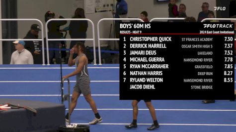 High School Boys' 60m, Prelims 10