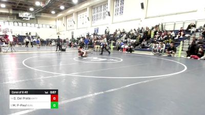 120 lbs Consi Of 8 #2 - Daniel Del Prete, Amity vs Mael Pierre-Paul, Bunnell