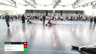 134-H lbs Round Of 32 - Evan Nunez, None vs Danny Ferraro, Old Bridge Wrestling Club