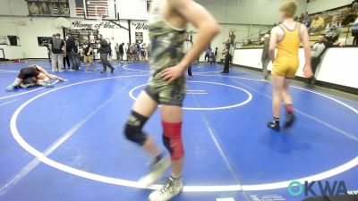 119 lbs Rr Rnd 5 - Lane Young, Pryor Tigers vs Diesel Russell, Salina Wrestling Club