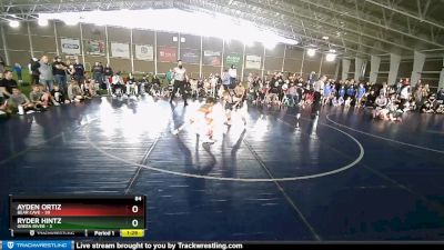 84 lbs Champ Round 1 (16 Team) - Ryder Hintz, Green River vs Ayden Ortiz, Bear Cave