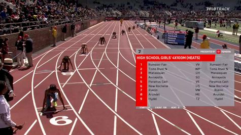 High School Girls' 4x100m Relay, Prelims 51