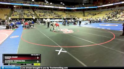 106 Class 4 lbs Champ. Round 1 - Kamdon VonHolten, Raymore-Peculiar vs Kadon Shaw, Jackson