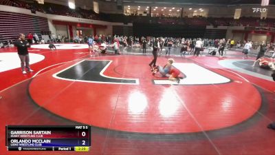 144 lbs Champ. Round 1 - Garrison Sartain, Husky Wrestling Club vs Orlando McClain, Lions Wrestling Club