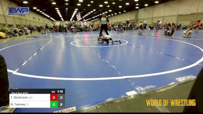 43 lbs Final - Thorijn Skidmore, LWA 9U vs Najm Toomey, Takedown Elite 9u