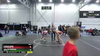 130 lbs Round 5 (8 Team) - Logan Reed, Mat Assassins vs Nolan Harman, 4M