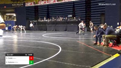 133 lbs Prelims - Casey Cobb, Navy vs Cam Sykora, North Dakota State