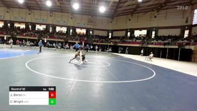 113 lbs Round Of 32 - Jack Baron, Germantown Academy vs Christian Wright, Saint Frances Academy