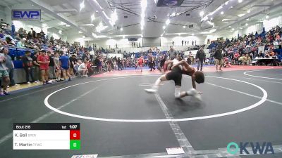 84 lbs Semifinal - Kamden Bell, Sperry Wrestling Club vs Tripp Martin, Team Tulsa Wrestling Club