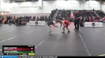 170 lbs Placement Matches (16 Team) - Abby McIntyre, Grand View vs Sienna Ramirez, Southern Oregon University