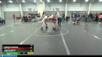 130 lbs Round 1 (4 Team) - Izaac Robertucci, MJWL vs Austin Smith, Daytrip Orange