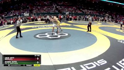 D1-138 lbs 7th Place Match - Jace Jett, Brecksville vs Kaden Soto, Tol. St. John`s Jesuit