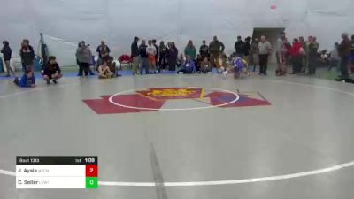 145 lbs Semifinal - Jude Ayala, Mechanicsburg vs Colby Seiler, Lewistown