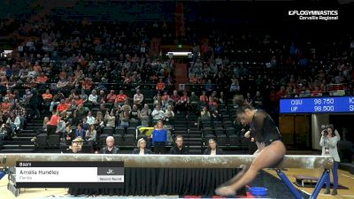 Amelia Hundley - Beam, Florida - 2019 NCAA Gymnastics Regional Championships - Oregon State