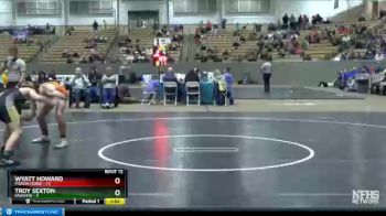 138 lbs 3rd Place - Wyatt Howard, Pigeon Forge vs Troy Sexton, Fairview