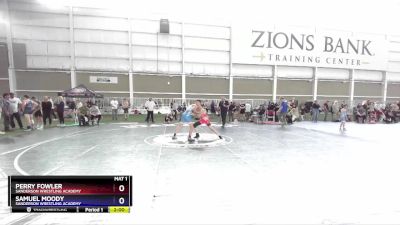 132 lbs Semifinal - Caleb Lewis, Champions Wrestling Club vs Kolvin Thompson, Sanderson Wrestling Academy