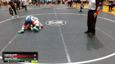 150/170 Round 1 - Canaan Goss, Morris Fitness vs William Tripp, Palmetto State Wrestling