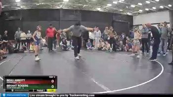 70 lbs Beau Abbott, Roundtree vs Bryant Rogers, Team Bear Navy